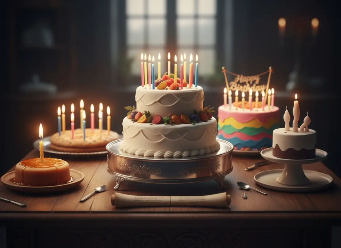 Doğum Günü Pastası Ve Mumların Tarihi