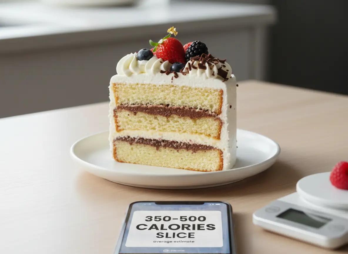 Bir Dilim Yaş Pasta Kaç Kalori İçerir?