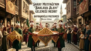 Read more about the article Saray Mutfağının “Baklava Alayı” Geleneği Nedir?