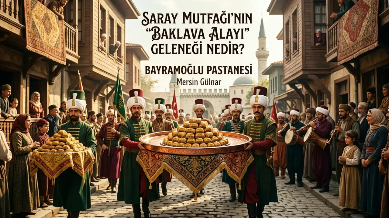Read more about the article Saray Mutfağının “Baklava Alayı” Geleneği Nedir?