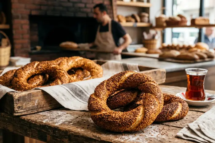 Geleneksel Çıtır Simit