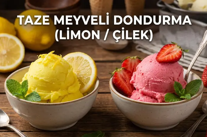 Meyveli Dondurma
